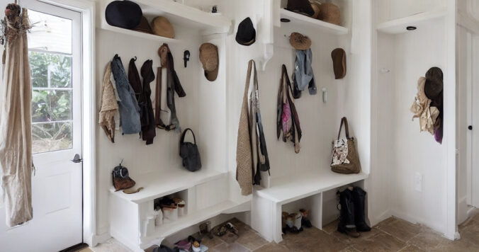 From Clutter to Style: Transforming Your Mudroom with a Chic Knob Rack